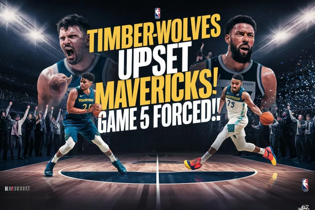 Timberwolves Upset Mavericks, Force Game 5 in Thrilling Fashion