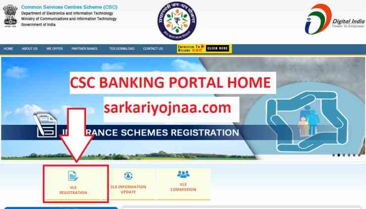 Bank Mitra portal VLE registration