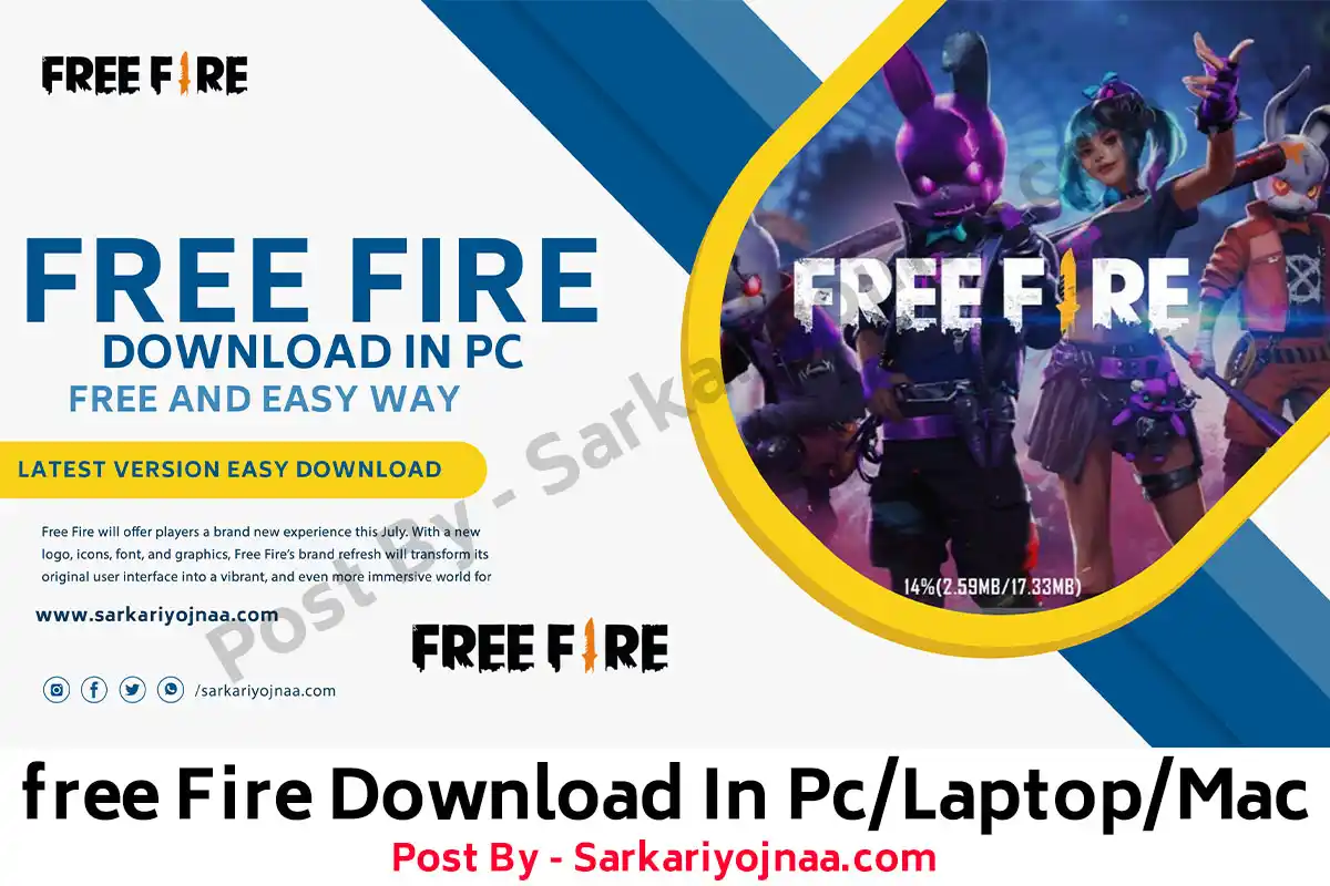 Free Fire for PC Download 2022