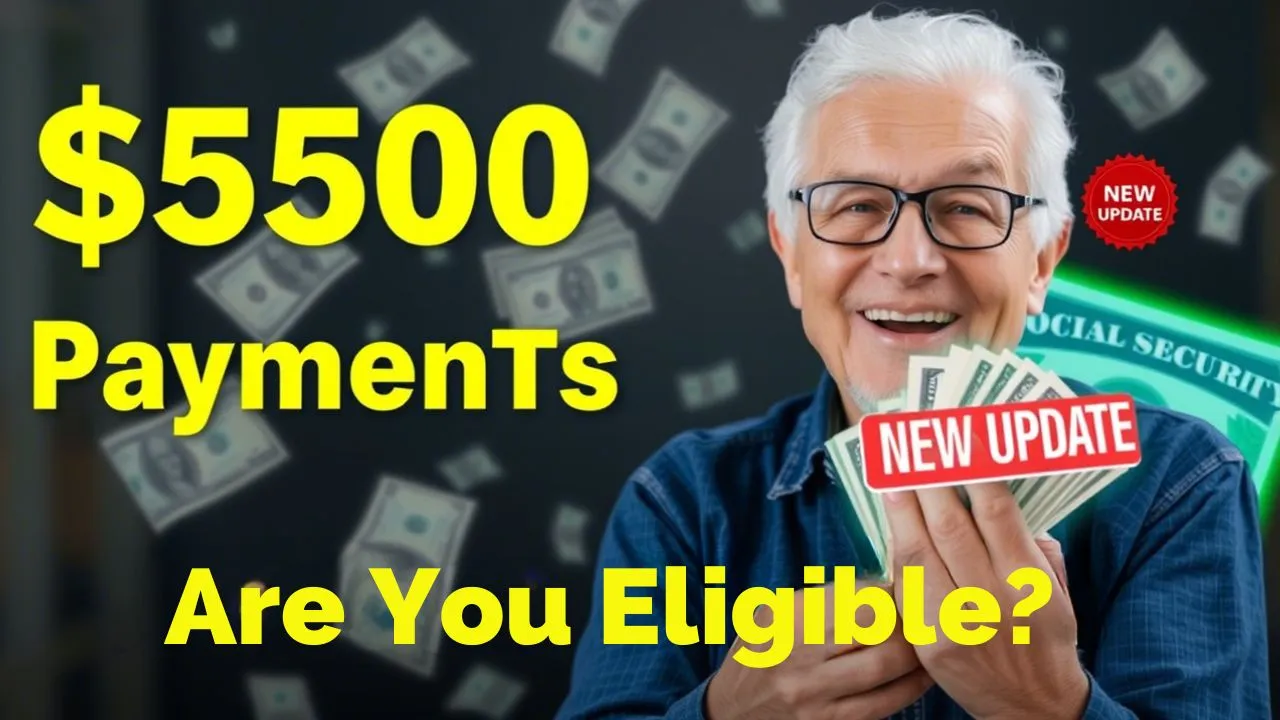 $5500 Payments for Social Security